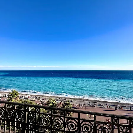 Quai Promenade View Balcony With Breathtaking View Nizza